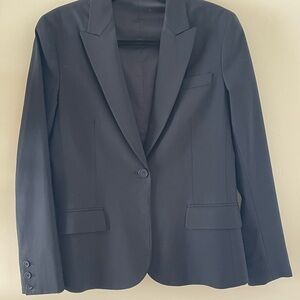 Theory Elegant Black Blazer - Size 12
